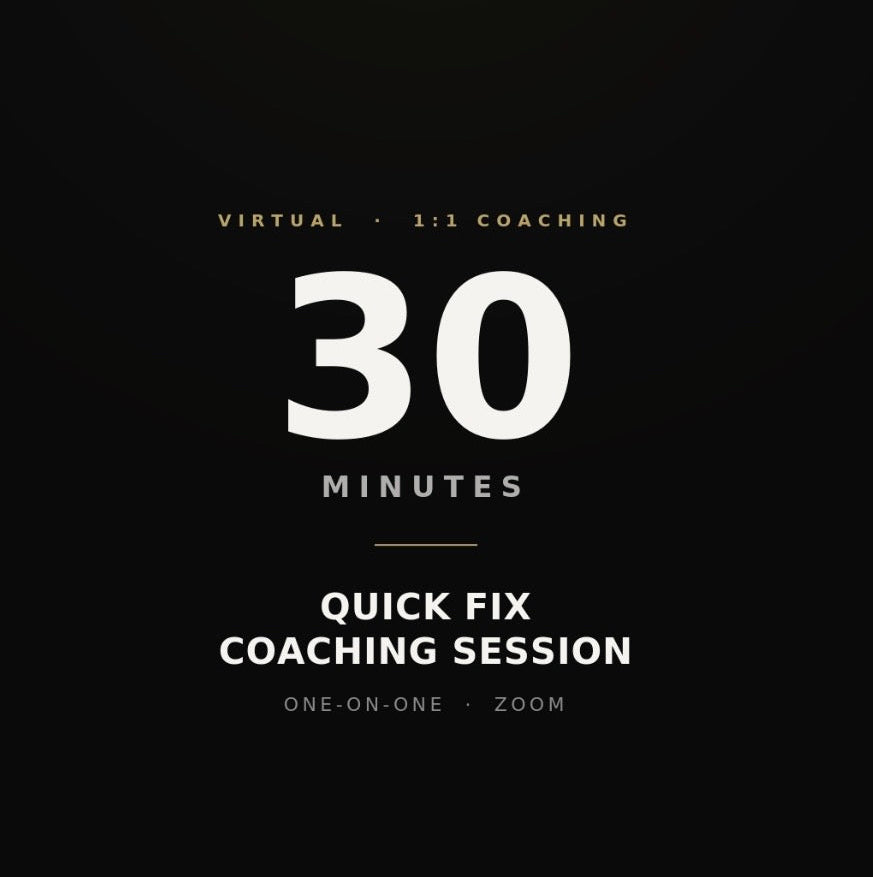30-Minute Virtual Coaching Session